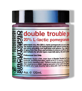 PRO DOUBLE TROUBLE PRO l 20% l-lactic pomegranate acai peel